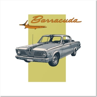 Plymouth Barracuda Posters and Art